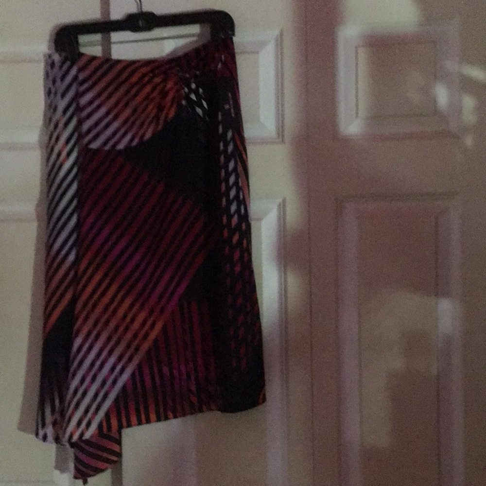 Multi haze all over skirt from Worthington